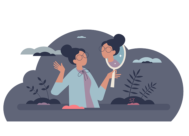 自己理解のイラスト