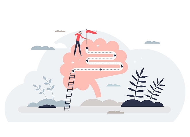 キャリア統合のイラスト